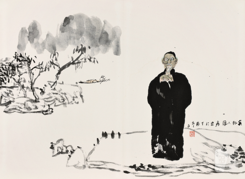 袁武  YUAN WU (b.1959) 宾虹 binhong - 图2